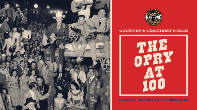 The Opry comes to the Country Music Hall of Fame and Museum with new exhibit