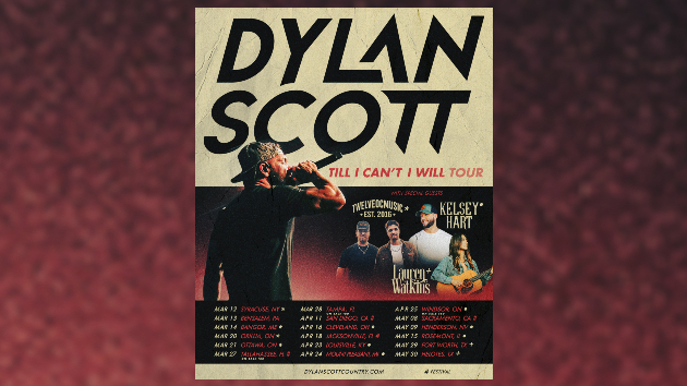 ‘Till I Can’t I Will’: Dylan Scott vows to hit the road in 2026