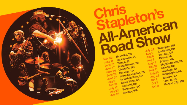 Chris Stapleton expands the 2026 All-American Road Show