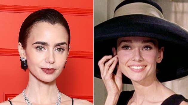 Lily Collins to portray Audrey Hepburn in film about the making of ‘Breakfast at Tiffany’s’