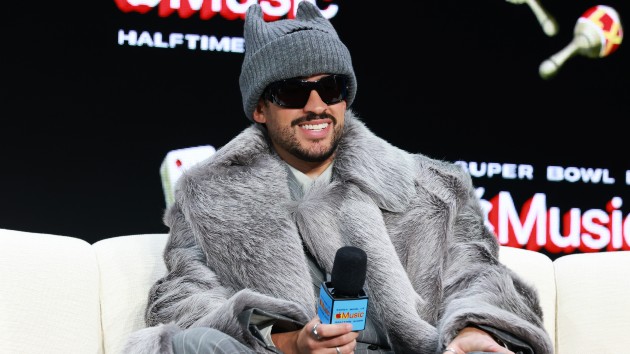 Super Bowl halftime show star Bad Bunny says ‘the world is gonna be happy this Sunday’