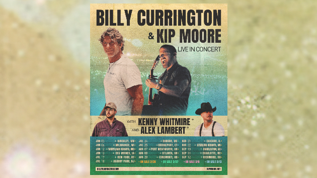 Billy Currington & Kip Moore cue up summer tour