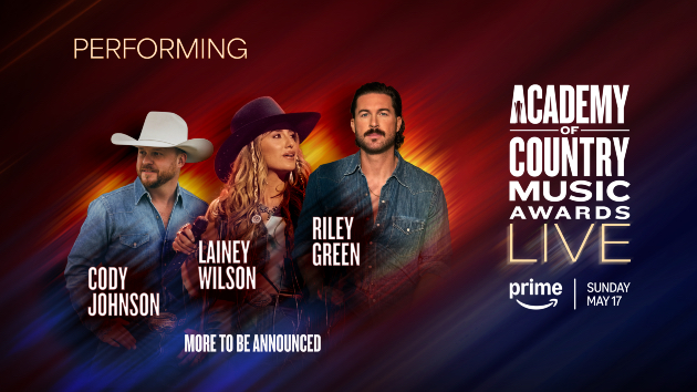 Cody Johnson, Lainey Wilson & Riley Green are booked to play the 61st ACMs