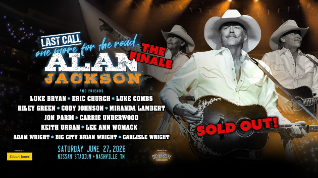 Alan Jackson’s final show sells out, adds opening act