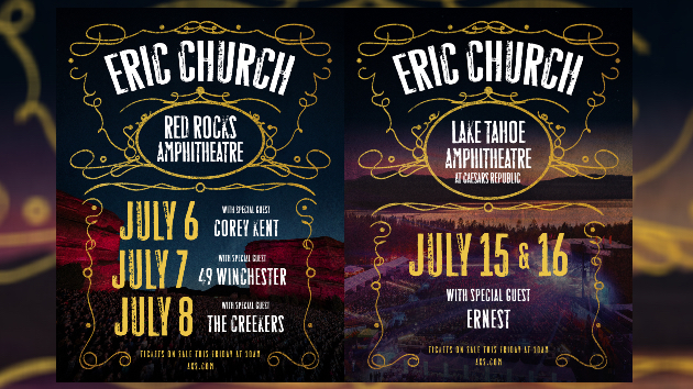 Eric Church looks back on 20 years of music during 5 new shows this summer