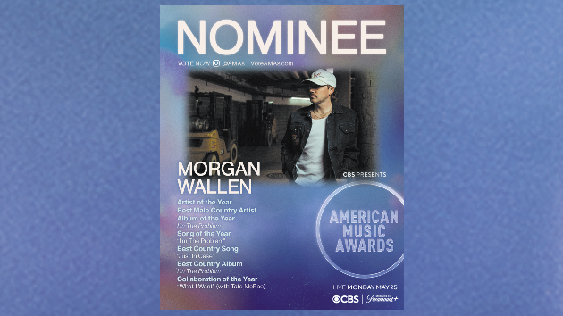 Morgan Wallen, Ella Langley & Megan Moroney pick up all-genre noms at the AMAs
