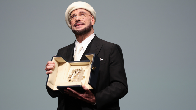 John Travolta awarded a surprise honorary Palme d’or at Cannes Film Festival