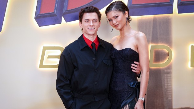 Zendaya, Tom Holland step out on red carpet together for ‘Spider-Man: Brand New Day’