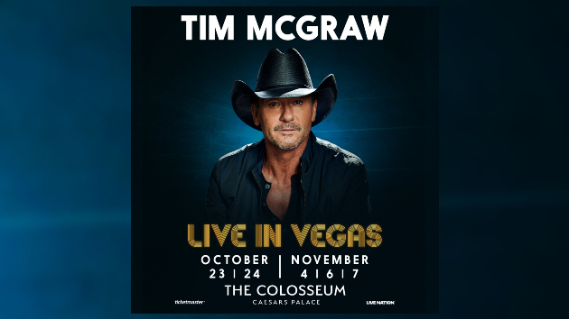 Hey baby, let’s go to Vegas: Tim McGraw returns to The Colosseum