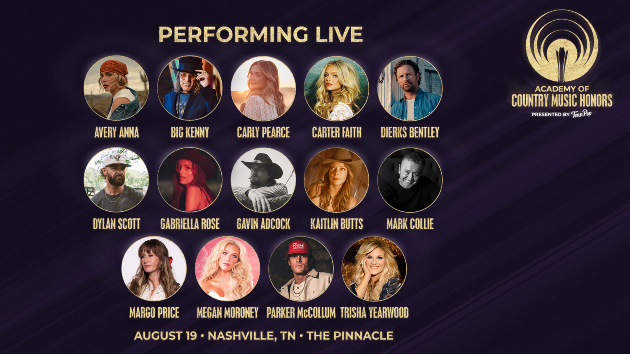 Megan Moroney, Dylan Scott, Trisha Yearwood and more to perform at 19th ACM Honors