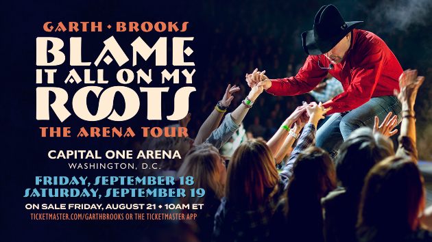 Garth Brooks is getting back to his Roots in Washington, DC